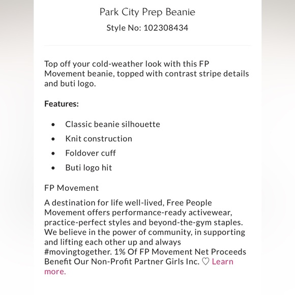 Free people Park City Beanie - Picture 3 of 3